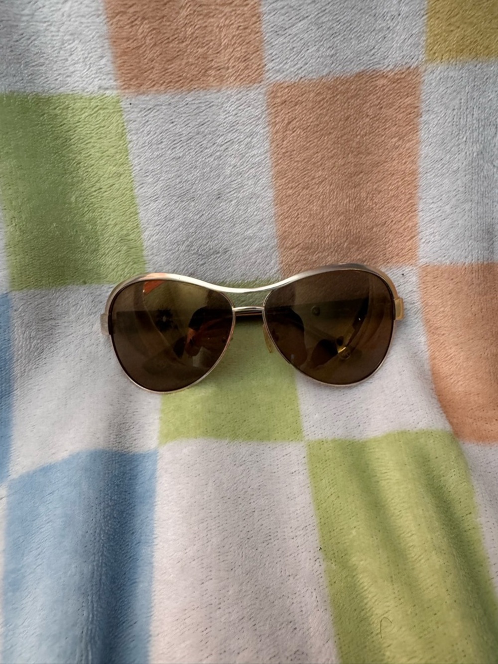 Michael Kors Aviator-Style Sunglasses with Case